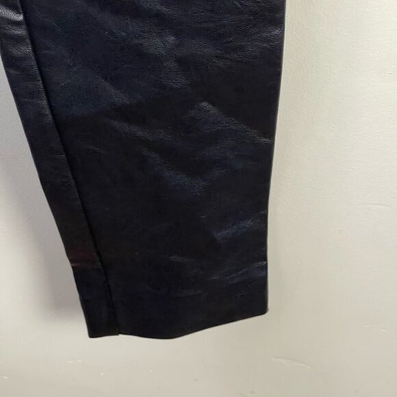 NBD X REVOLVE Black faux leather high waisted pants XS NEW NWT - Picture 5 of 13
